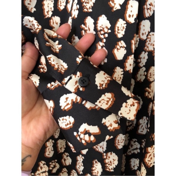 NWT Topshop button down blouse women’s sz 4 - Picture 3 of 6